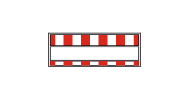 Z 600- Absperrschrankengitter ohne Beleuchtung